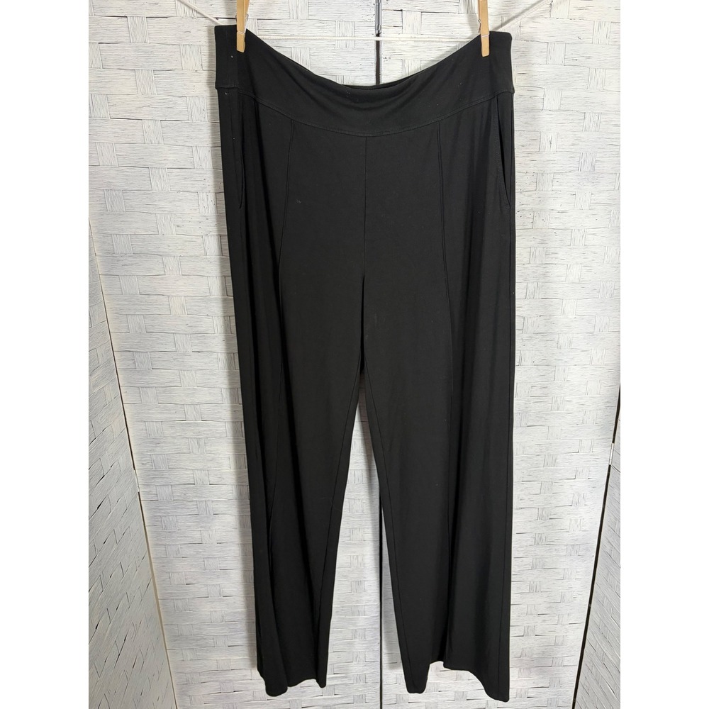 J. Jill Wearever women's pants Seamed Full length Tall‎ Pull On Stretch Pockets